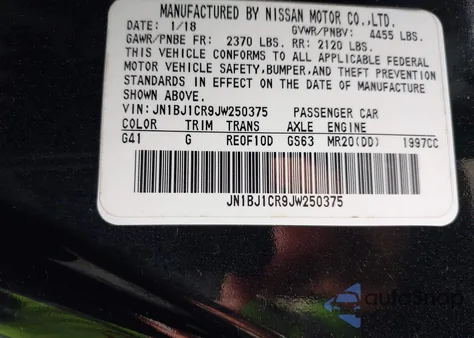 2018 Nissan Rogue Sport S z USA, uszkodzony, nr VIN JN1BJ1CR9JW250375